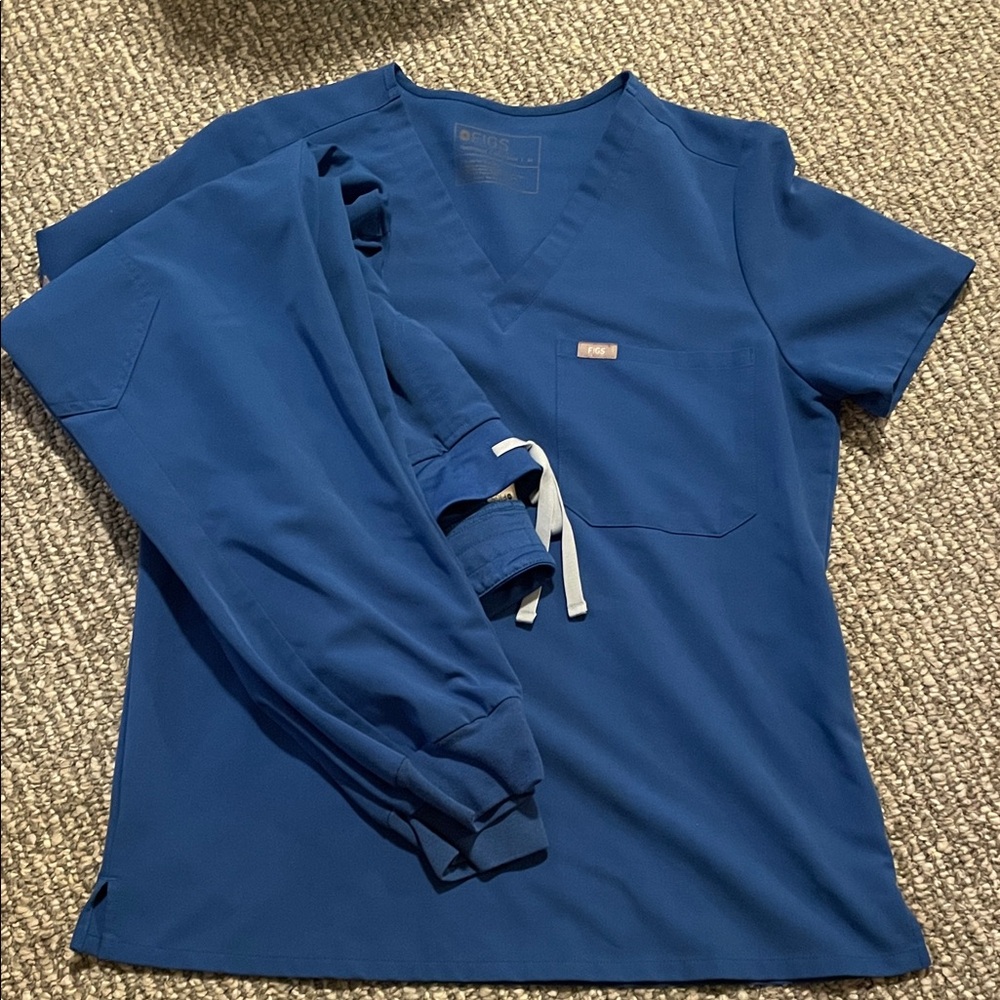 Figs Technical Collection Blue Scrub Set